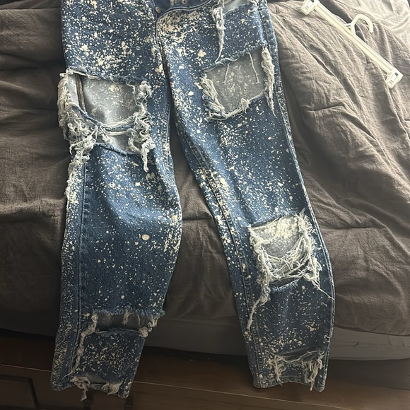 Desert Blue Jeans Size 28 Inseam 32 - Picture 2 of 4